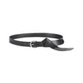 thumbnail image 2 of INC International Concepts Women’s Knotted Leather Belt, Black, Medium, 2 of 3