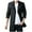 A-Black, variant on Wyobmus Men's Handsome Fashion Trench Coat Solid Color Button Pocket Overcoat Medium Long Sleeve Casual Windcoat Coat A-Black