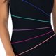 thumbnail image 3 of Gibobby Trajes de Baño Mujer Trajes de baño de 1 pieza para mujer, traje de baño de talle con cintura alta, Monokini con en la espalda, traje de baño cru(Negro,CH), 3 of 4
