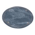 thumbnail image 4 of Bolsa de mezclil Redonda Parte inferior Inseión Almohadil Cojín Shaper Grey Zulema Inserción de la parte inferior de la bolsa, 4 of 8