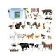 thumbnail image 5 of Figuras de animales de simulación, caja de almacenamiento de juguetes cognitivos para niños, figuras de animales incluidas, regalo de cumpleaños para, 5 of 8