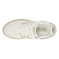 thumbnail image 4 of Vintage Havana Womens Finesse Metallic Perforated Lace Up  Athletic Sneaker, 4 of 5