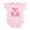 Petal Pink, variant on CafePress - Ski Bum Skis Infant Bodysuit - Baby Light Bodysuit, Size Newborn - 24 Months