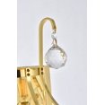 thumbnail image 3 of Elegant Lighting Toureg Transitional 6 Light E12 Crystal Wall Sconce Chrome, 3 of 9