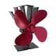 thumbnail image 1 of Ventilador de estufa Ventilador de estufa de leña Ventilador de chimenea Ventilador de calor con 4 aspas Wmkox1277yii  hfskjfh1270, 1 of 1