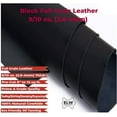thumbnail image 2 of ELW 2PCS 12"x24" Oil Tanned Black Leather 9-10 oz 3.6-4mm Thickness Cowhide Full Grain Leather Tooling, Holsters, Knife Sheaf, Carving, Embossing, Stamping, Saddle, 2 of 8