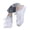 White, variant on Women's Canvas Sneakers, Slip-On Mule Backless Low Top Fashion Walking Shoes for Summer, White Lace up Casual Classic Comfortable Clipper Sneakers