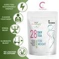 thumbnail image 2 of 28 Day Skinny Tea Bag - Made with Green Tea - Herbal Tea Supplement - Non GMO, Vegan, All Natural Teas - Reduce Bloating, 2 of 6
