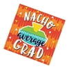 Fiesta Fun Nacho Average Grad Beverage Napkins, 5", Multi-Color
