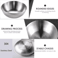 thumbnail image 3 of Sauce Cups 4Pcs Sauce Bowls 130Ml /3.46Inch Dressing Container Small Bowls for Dipping,Seasoning Condiments, 3 of 6