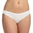 thumbnail image 2 of Fruit of the Loom Women's 3 Pack Original Cotton Bikini Panties, White, 8, 2 of 3