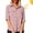 Pink, variant on Ahabrexf Button up Shirt Men, Women's Upf 50 Long Sleeve Sun Protection Shirt for Outdoor Travel
