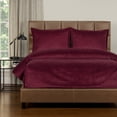 thumbnail image 5 of SIScovers Mixology Padma 3 Piece Bed Cap Comforter Set with Sewn Corners Wine Queen, 5 of 5