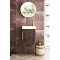 thumbnail image 3 of James Martin Vanities 388V16wg Columbia 16" Wall Mounted Single Basin Birch Wood Vanity, 3 of 7