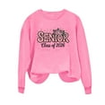 thumbnail image 5 of HongQid Sweatshirts for Women Graphic Crewneck Long Sleeve Loose Fit Tops Fashion Outfit, 5 of 5