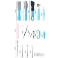 thumbnail image 2 of 16PCS Professional Pedicure Kit, Pedicure Tools Stainless Steel Washable Foot Care Kit Dead Skin Remover Foot Spa Set at Home Suit for Cracked Skin Corns Callus Best Gift for Men and Women, 2 of 5