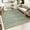 Green, variant on Haperlare Washable Area Rugs Braided Print Rugs for Kitchen Dining Room Contemporary Non Shedding Area Rugs 10'x13' Grey Carpet