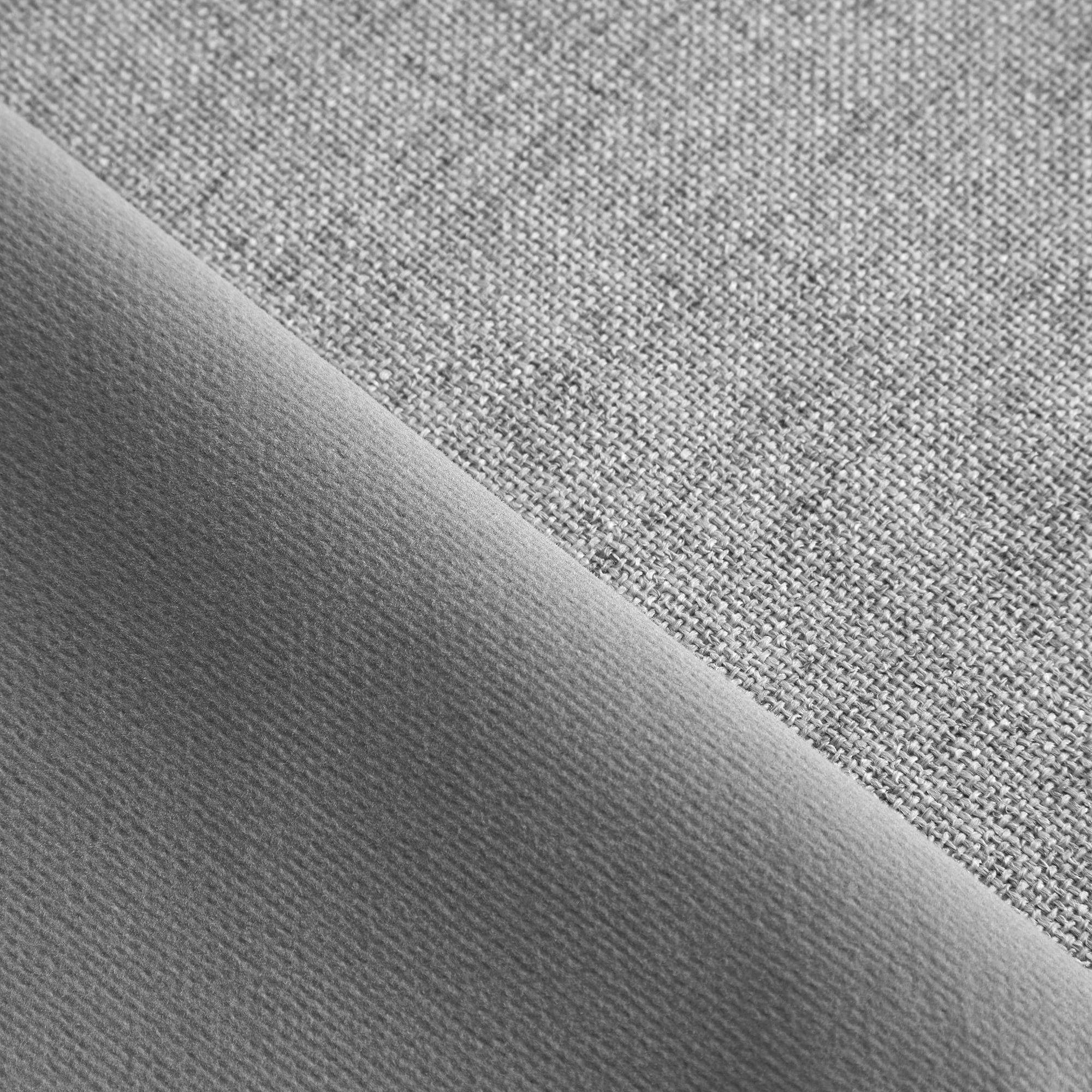 Mainstays Solid Twill Blackout Curtain Panel and Sheers, Set of 4, Soft Silver, 27.5" W x 63" L