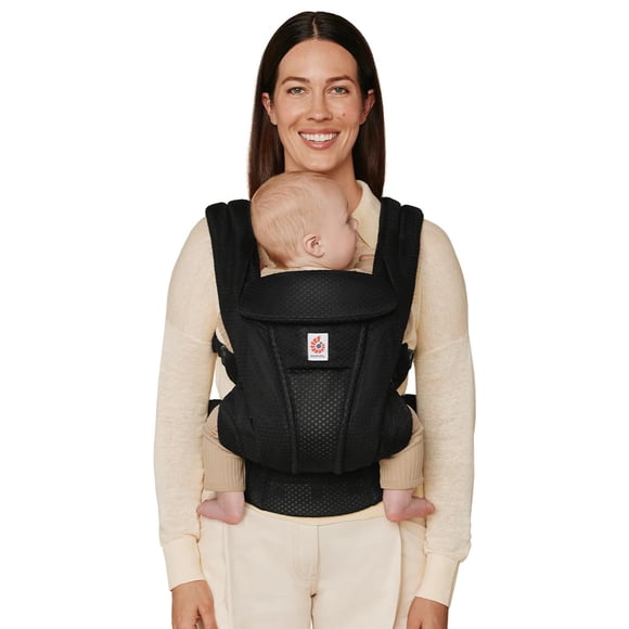 Portabebés Ergobaby Omni Deluxe de malla transpirable con soporte