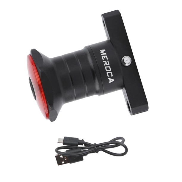 Luz trasera USB recargable Kusrkot Luz del sensor de freno de bicicleta