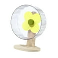 thumbnail image 4 of TISHITA Hamster Exercise Wheel Silent 22cm Guinea Pig Running Toy for Hedgehogs, Transparent, 4 of 8