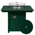 thumbnail image 2 of WestinTrends Helios 42" Modern Outdoor Patio Gas Propane Square Fire Pit Table (Rocks Not Included), Dark Green, 2 of 14