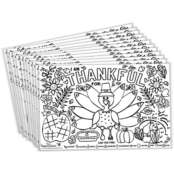 Kids Coloring Placemats