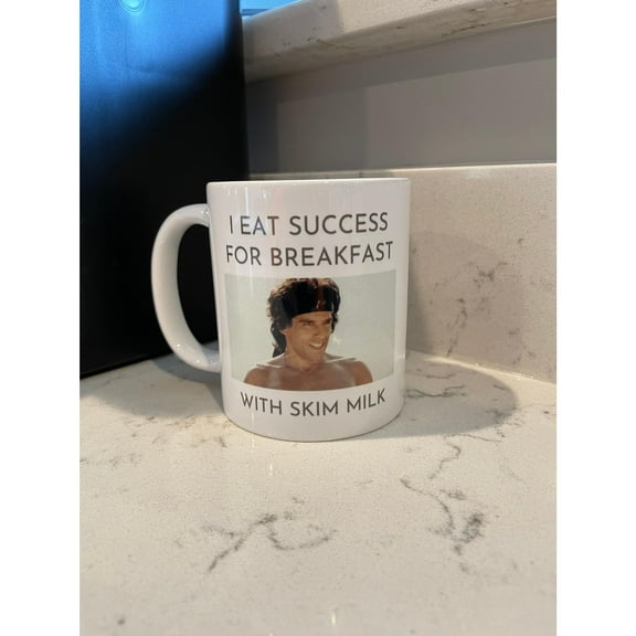 Heavyweights Coffee Mug - Funny Coffee Mug - I Eat Success for Breakfast Mug - Funny Mug - Coffee Cup - Work Mugs - Funny Coffee Cups - Gift