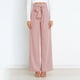 thumbnail image 3 of Pantalones de tela para mujer, pantalones palazzo de cintura alta, pantalones casuales anchos, pantalones de traje, pantalones elegantes tipo paperbag, 3 of 7