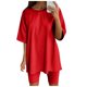 thumbnail image 1 of MKLEKYY Pijama Corto Para Mujer, Conjuntos De Dos Piezas Para Mujer, Camisetas De Manga Corta, Pantalones Cortos, Conjuntos Deportivos Para Correr Y Yoga, 1 of 4