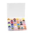 thumbnail image 3 of yuksok Prewound Bobbin Thread Wound Bobbins Set Portable Thread Organizer Practical 36 Color Thread, 3 of 9