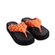 thumbnail image 2 of Zapatillas de tacón inclinado de una línea para mujer, novedad de verano, informales, a la moda, para exteriores Wmkox8yii hj789, 2 of 6