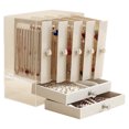 thumbnail image 1 of Organizador Pendientes Soporte para Caja Almacenamiento Multifuncional Mujeres Y Niñas, 1 of 9