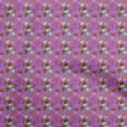 thumbnail image 1 of oneOone Cotton Silk Amethyst Fabric Cactus Quilting Supplies Print Sewing Fabric By The Yard 42 Inch Wide, 1 of 6