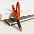 thumbnail image 6 of Platinum Plaisir Nova Orange Fountain Pen, 6 of 8