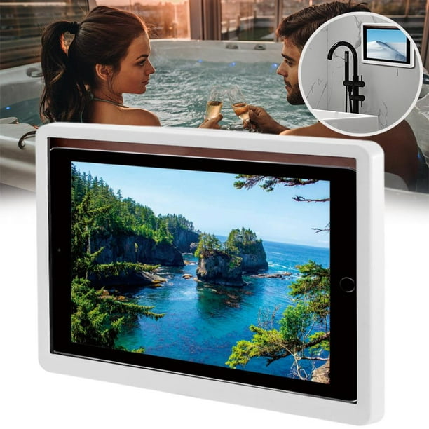 Caja De Teléfono De Montaje En Pared Con Pantalla Táctil, Soporte Para Teléfono De Ducha, Caja De Teléfono Giratoria Impermeable Advancent HA035004-00