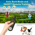 thumbnail image 4 of Dog Shock Collar - Auto Bark Collars with Remote&Automatic Mode, Electric Dog Training Collar with Remote 1640FT, Rechargeable E-Collar with 3 Training Modes, 4 of 7