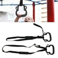 thumbnail image 3 of 2Pcs Kids Gymnastic Rings,Monkey Shape Load Bearing 150KG Ergonomic Portable Outdoor Pull Up  with Adjustable Straps, 3 of 8