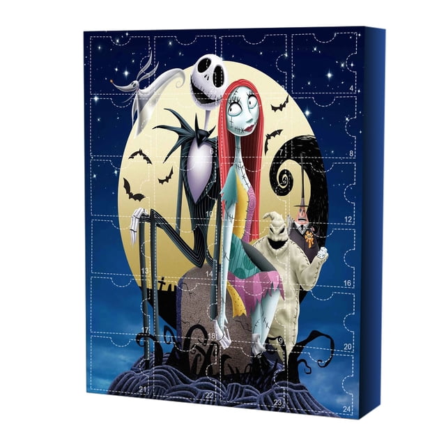 Calendario de Adviento de Halloween KEVCHE Jack Skellington 21cm 24 Días Edad 3+