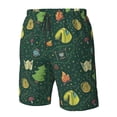 thumbnail image 4 of Pofeuu Camp In The Forest Prin Men's Swim Trunks Quick Dry Bathing Suit Swimming Board Shorts Mesh Lining Beach Swimwear-Medium, 4 of 6