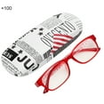 thumbnail image 2 of Gafas De Presbicia Gafas Gafas De Presbicia Unisex Gafas Ligeras Gafas De Lectura Gafas De Presbicia Gafas De Marco Rojo Para Hombres Mujeres Con Cajas De Almacenamiento+100 Marco ANGGREK Otros, 2 of 8