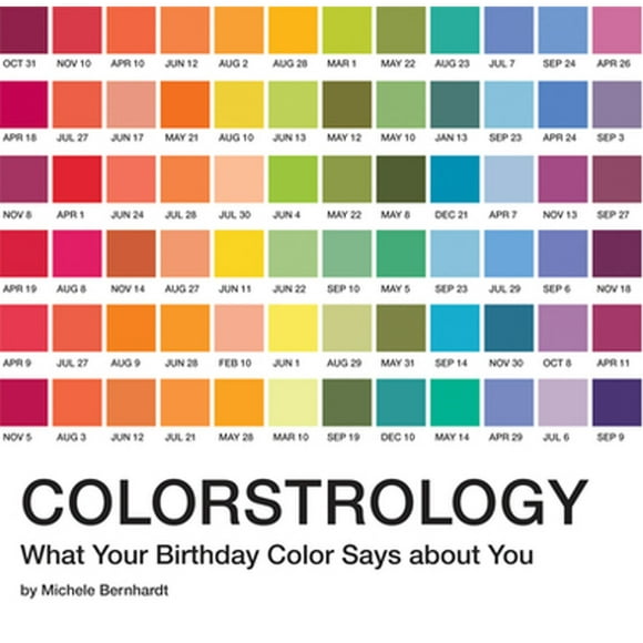 Pre-Owned Colorstrology: What Your Birthday Color Says about You (Paperback 9781594746918) by Michele Bernhardt