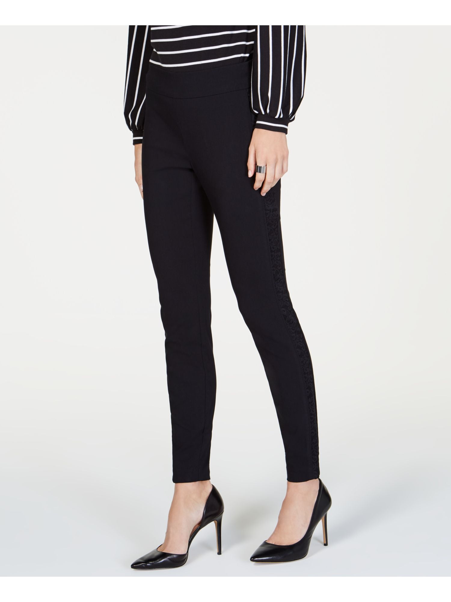 INC INC Womens Black Skinny Pants Size 2