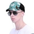thumbnail image 4 of Picia Lovely Roosters Pattern Trucker Hat,Baseball Cap,Sun Protection Cap,Stylish Headwear,Leisure Cap,Outdoor Sports Cap, 4 of 7
