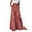 Red, variant on VUPSGEZ Womens Long Boho Flowers High Elastic Waist With Pockets And Belt Maxi Skirt Pleated Skirt Beach Skirt Casual Skirt (Red,XL)