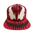 thumbnail image 1 of Marvel Spider-Man Carnage Big Face Design Snapback Hat, 1 of 4