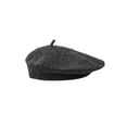 thumbnail image 1 of Sonducket Sombrero de boina para otoño e invierno para niña, gorro cálido elegante de estilo Vintage para mujer, gorros cálidos, accesorio para fiesta Sombreros Gris oscuro Sonducket AP013143-13, 1 of 6