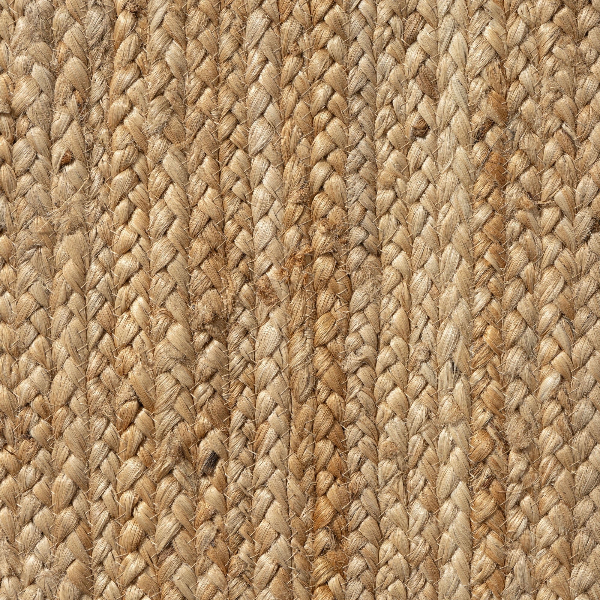 Harlow Hill Teni Braided Jute 7'9" x 9'9" Gray/Natural Bordered Performance Indoor Area Rug