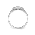 thumbnail image 3 of Pure Heart Ring in Sterling Silver with Synthetic Cubic Zirconia (CZ), 3 of 6