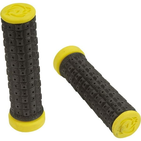 Enduro Atv - Black/Yellow Torc1 Racing Enduro Dual Compound ATV Grips
